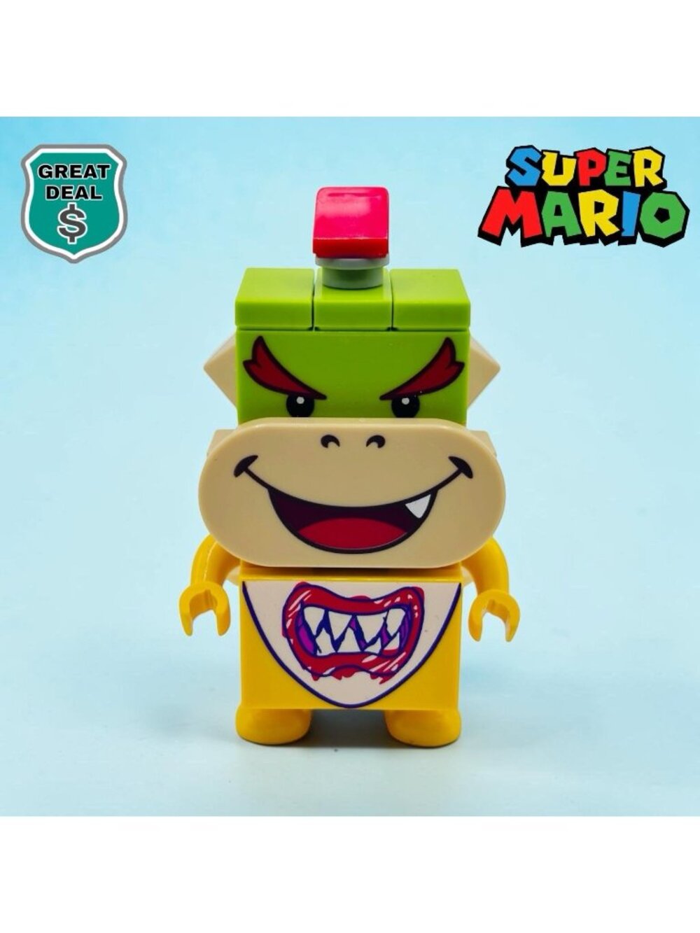 LEGO Super Mario Bowser Jr. Minifigure.